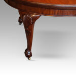 Edwardian mahogany extending dining table - Image 8