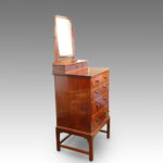 Edwardian mahogany gentleman's dressing chest - Image 7