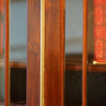 Edwardian mahogany glazed bookcase - Image 6