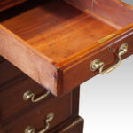 Edwardian mahogany large pedestal desk - Image 11