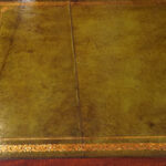 Edwardian mahogany large pedestal desk - Image 6