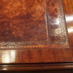 Large Edwardian mahogany pedestal desk - Image 4