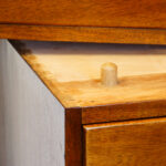 Edwardian mahogany military chest - Image 12