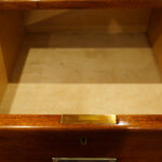 Edwardian mahogany military chest - Image 11
