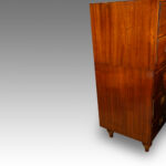 Edwardian mahogany military chest - Image 6