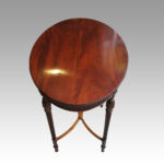 Edwardian mahogany occasional table - Image 4