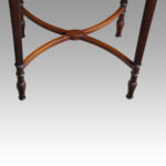 Edwardian mahogany occasional table - Image 3