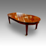 Edwardian mahogany 10 seat extending dining table Now Sold - Image 3