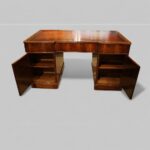 Edwardian mahogany partners desk - Image 11