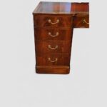 Edwardian mahogany partners desk - Image 4