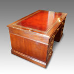 Edwardian mahogany partners desk Now Sold - Image 8