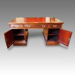 Edwardian mahogany partners desk Now Sold - Image 13