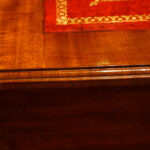 Edwardian mahogany pedestal desk 153cms wide - Image 11