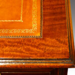 Edwardian mahogany pedestal desk - Image 8