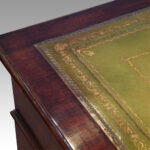 Edwardian mahogany pedestal desk - Image 13