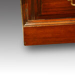 Edwardian mahogany pedestal desk - Image 4