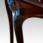 Edwardian mahogany revolving bookcase - Image 7