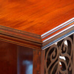 Edwardian mahogany revolving bookcase - Image 6