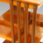 Edwardian mahogany revolving bookcase - Image 4