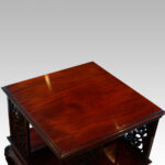 Edwardian mahogany revolving bookcase - Image 3