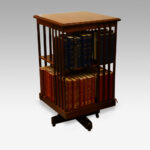 Edwardian mahogany revolving bookcase - Image 2