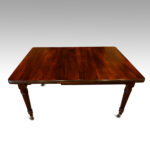 Edwardian mahogany small dining table - Image 10