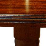 Edwardian mahogany small dining table - Image 5