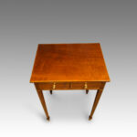 Edwardian mahogany small side-table - Image 2