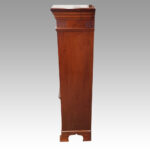 Edwardian narrow open bookcase - Image 6
