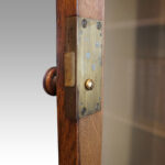 Edwardian oak breakfront bookcase - Image 15