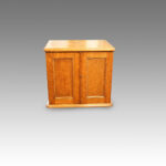 Edwardian oak collectors cabinet - Image 2