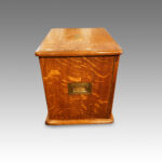 Edwardian oak collectors cabinet - Image 4
