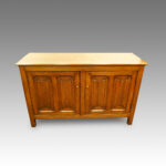 Edwardian oak cupboard - Image 2