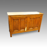 Edwardian oak cupboard