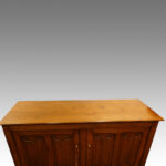 Edwardian oak cupboard - Image 11