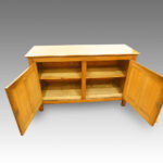 Edwardian oak cupboard - Image 4