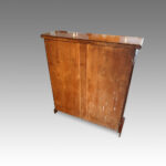 Edwardian oak open bookcase - Image 5