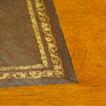 Edwardian large oak pedestal desk NOW SOLD - Image 8