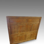 Edwardian oak settle - Image 8