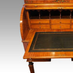 Edwardian painted satinwood bookcase - Image 6