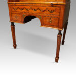 Edwardian painted satinwood bookcase - Image 4
