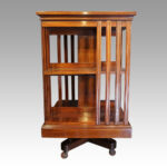 Edwardian revolving bookcase - Image 3