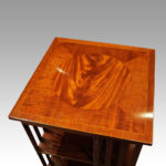 Edwardian revolving bookcase - Image 2
