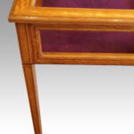 Edwardian satinwood curio cabinet - Image 3