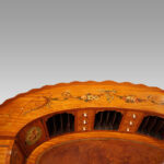 Edwardian satinwood painted Carlton House desk - Image 10