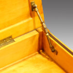 Edwardian satinwood duet stool - Image 5