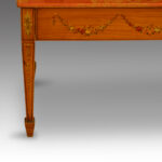 Edwardian satinwood duet stool - Image 3