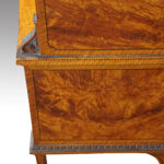 Edwardian satinwood waterfall bookcase - Image 3