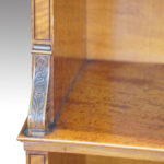 Edwardian satinwood waterfall bookcase - Image 4