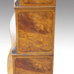 Edwardian satinwood waterfall bookcase - Image 5